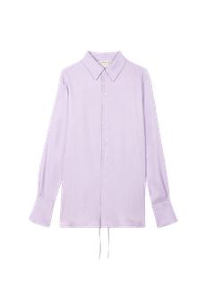 Wrap tie lyocell blouse via Vanilia