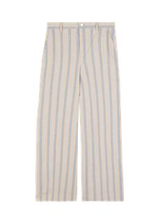 Striped linen trousers via Vanilia