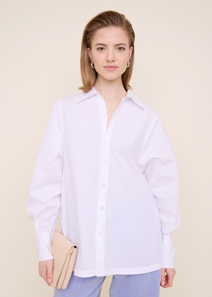 Laces poplin blouse from Vanilia
