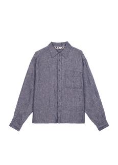 Wide linen blouse via Vanilia