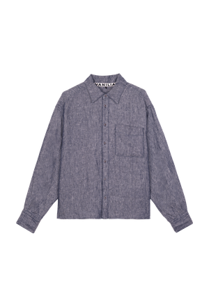 Wide linen blouse from Vanilia