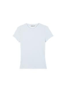 Basic rib t-shirt via Vanilia