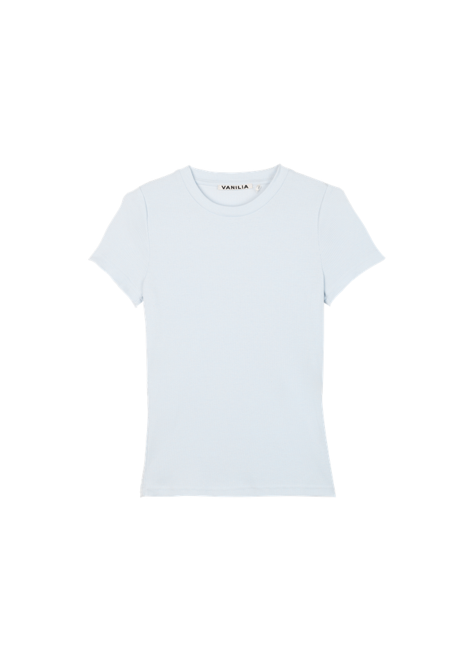 Basic rib t-shirt from Vanilia