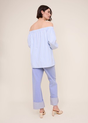 Off shoulder cotton blouse from Vanilia