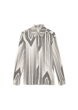 Graphic viscose blouse from Vanilia