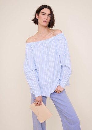 Off shoulder cotton blouse from Vanilia