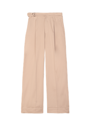 Pleated twill trousers from Vanilia
