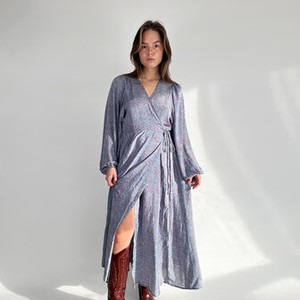Sissel Edelbo Ambrosia Wrap Dress No. 167 from Veganbags
