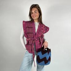 Lennon Cotton Crochet Bag via Veganbags