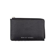 Denise Roobol Mini Zipper Wallet Black via Veganbags