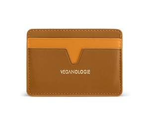 Cider Apple Leather Cardholder from Veganologie