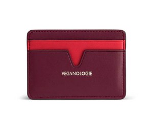 Cider Apple Leather Cardholder from Veganologie