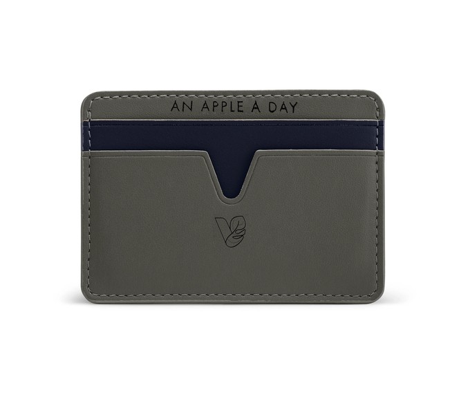 Cider Apple Leather Cardholder from Veganologie
