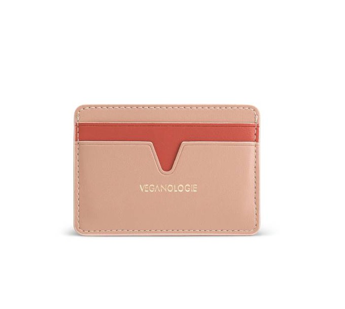 Cider Apple Leather Cardholder from Veganologie