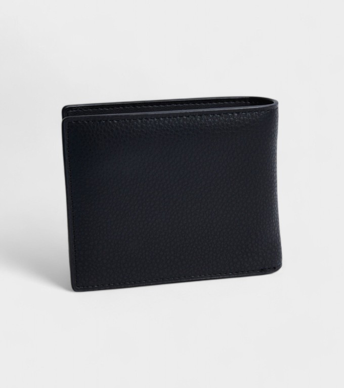 Reuben Vegan Bio-Based Bamboo Coin Wallet in Black from Votch