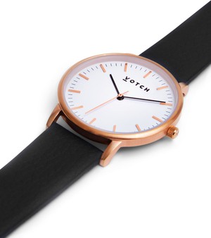 Rose Gold & Black Watch | Moment from Votch