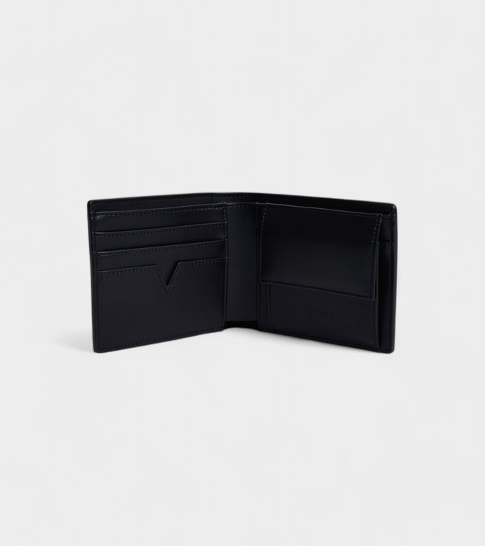 Reuben Vegan Bio-Based Bamboo Coin Wallet in Black from Votch