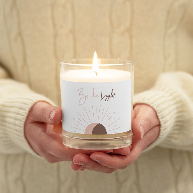 Sojawas Kaars in Glas 'Be the Light" - Vegan from WANDERWOOD