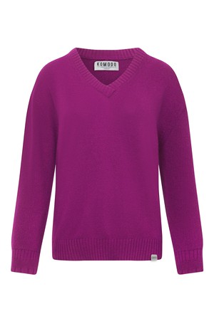 Trui Wonder Merino Fuchsia from WANDERWOOD Trui Wonder Merino Fuchsia from WANDERWOOD