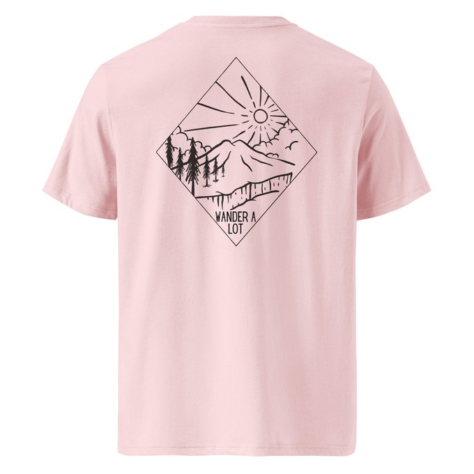 Wander A Lot - T-shirt Backprint 5 Kleuren from WANDERWOOD