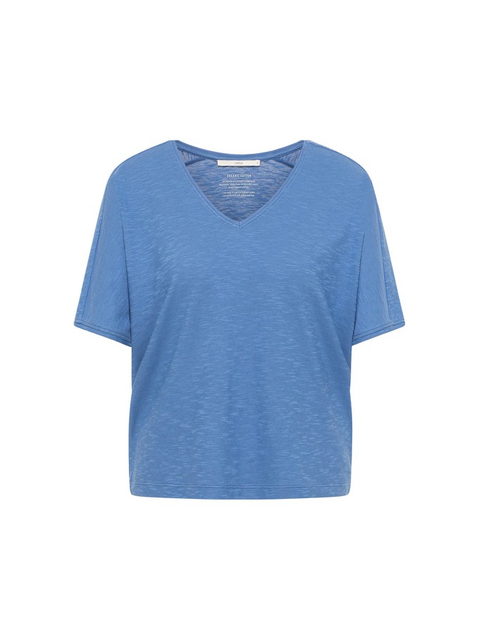 T-Shirt Blauw (GOTS) from WANDERWOOD
