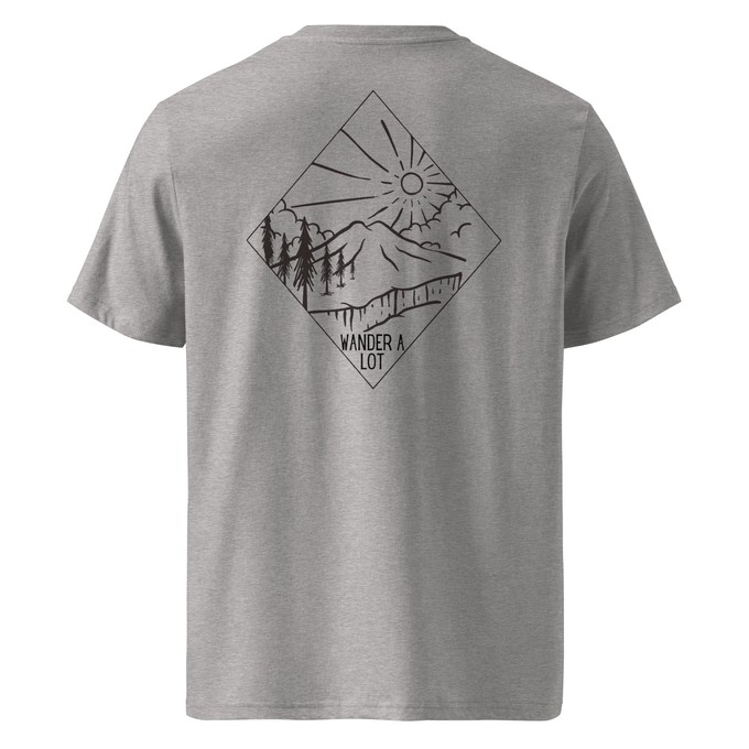 Wander A Lot - T-shirt Backprint 5 Kleuren from WANDERWOOD