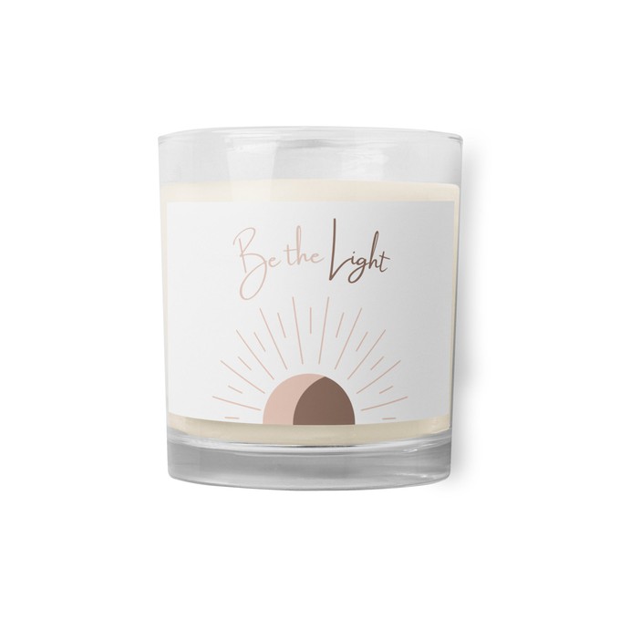 Sojawas Kaars in Glas 'Be the Light" - Vegan from WANDERWOOD