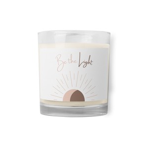 Sojawas Kaars in Glas 'Be the Light" - Vegan from WANDERWOOD