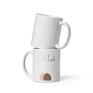 Witte Mok 'Be the Light' from WANDERWOOD