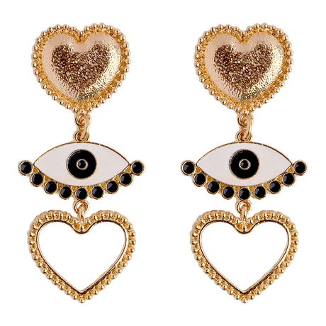 Oorbellen Love Gaze Dangles from WANDERWOOD