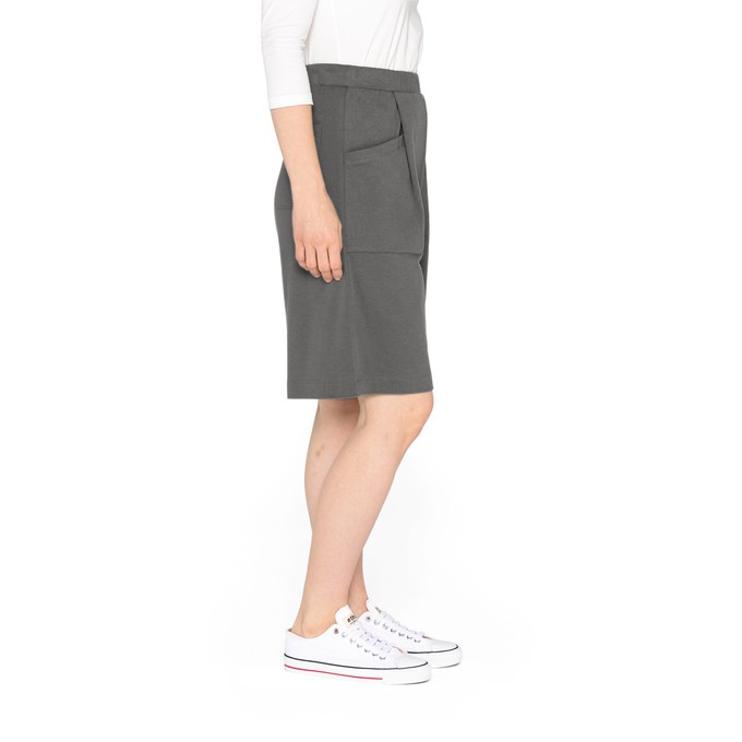 Jersey-Bermudas aus reiner Bio-Baumwolle, lakritz from Waschbär