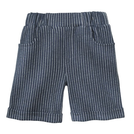Shorts, jeansblau-gestreift from Waschbär