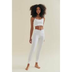 Fresher Cropped Tank - Diamond White via Wellicious