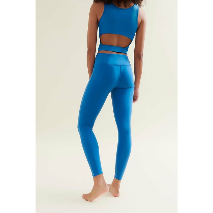 New 3/4 Crop Top - Shoreline Blue from Wellicious