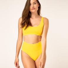 Anais Top - reversible sun / orchid via Woodlike Ocean