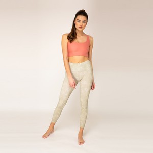 High Waist Leggings - lotus from Woodlike Ocean