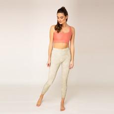 High Waist Leggings - lotus via Woodlike Ocean