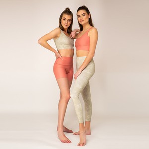 High Waist Leggings - lotus from Woodlike Ocean