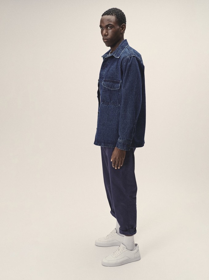 Denim Overshirt aus Organic Cotton from WOTE