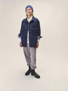 Denim Overshirt aus Organic Cotton via WOTE