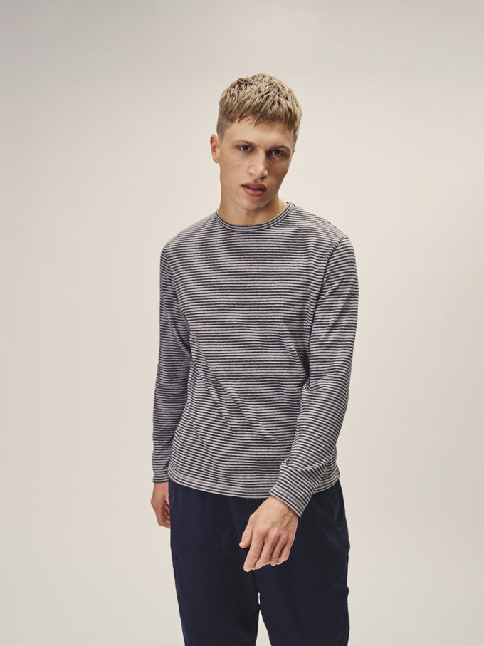 Longsleeve Streifen aus Organic Cotton Mix from WOTE