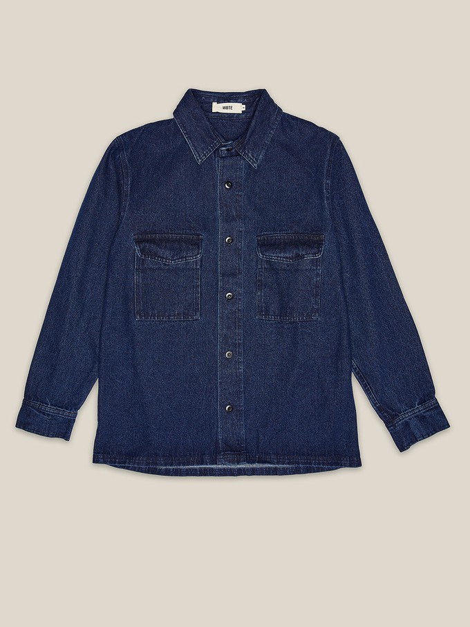 Denim Overshirt aus Organic Cotton from WOTE