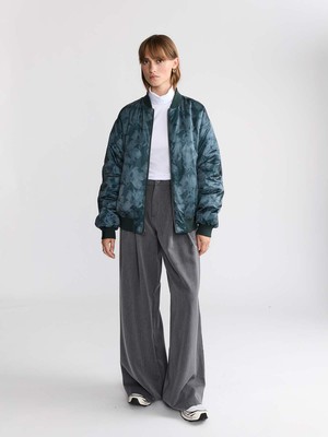 Grete Reversible Bomber Shadow/Petrol from Yahmo