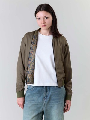 Lene Reversible Bomber Jacket palermo/olive from Yahmo