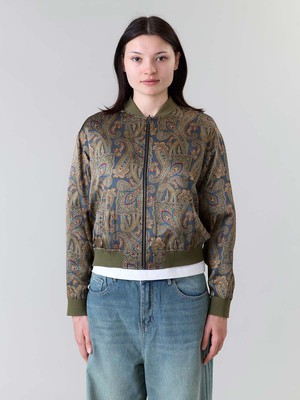 Lene Reversible Bomber Jacket palermo/olive from Yahmo