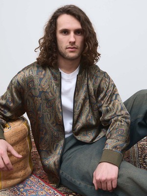 Fred Reversible Bomber Jacket palermo/olive from Yahmo