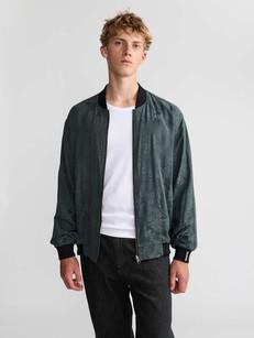 Laslo Reversible Bomber Jacket Eclipse/Black via Yahmo