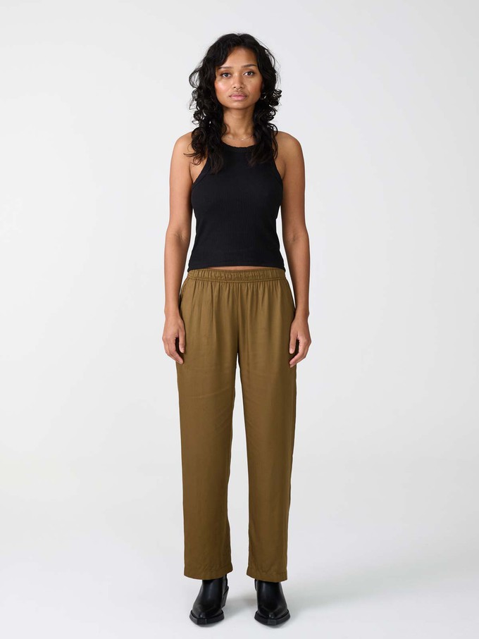 Hilde Pants brown from Yahmo