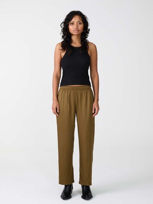 Hilde Pants brown from Yahmo