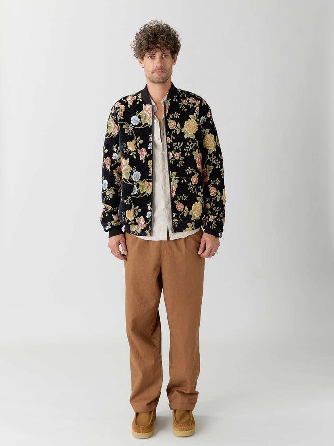 Siggi Reversible Bomber Jacket antique/black from Yahmo